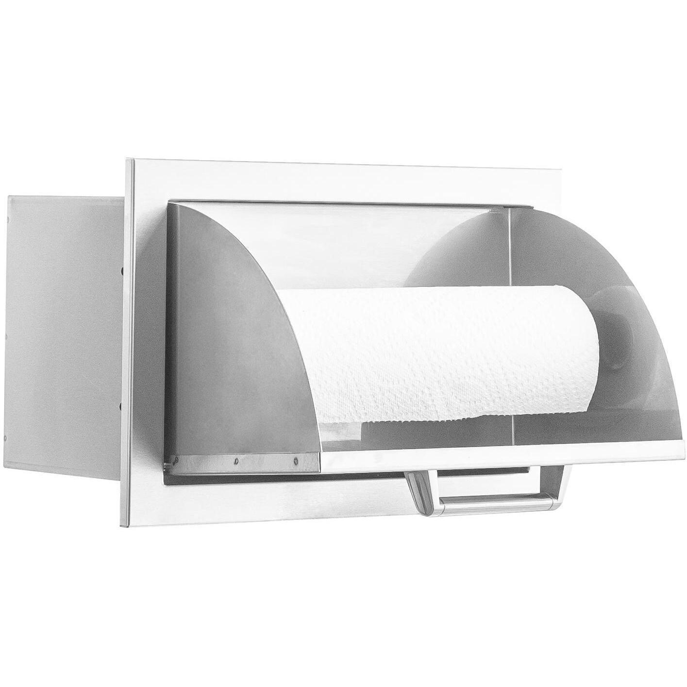 BBQGuys Signature BBQ-260-PTH Contempo 16-Inch Stainless Steel Paper Towel Holder - Paper Towel Holder Open thumbnail