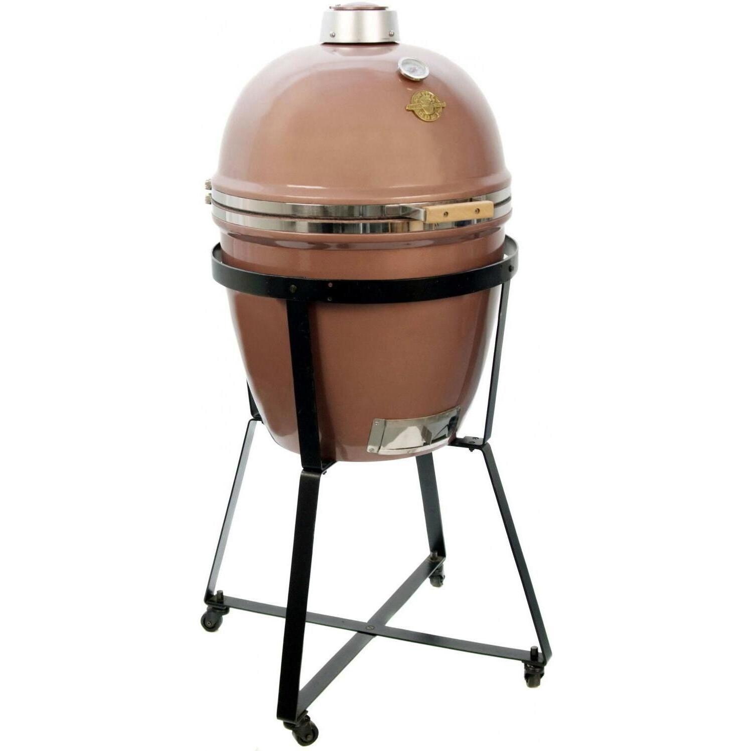 Grill Dome Infinity Series Large Kamado Grill On Dome Mobile Copper