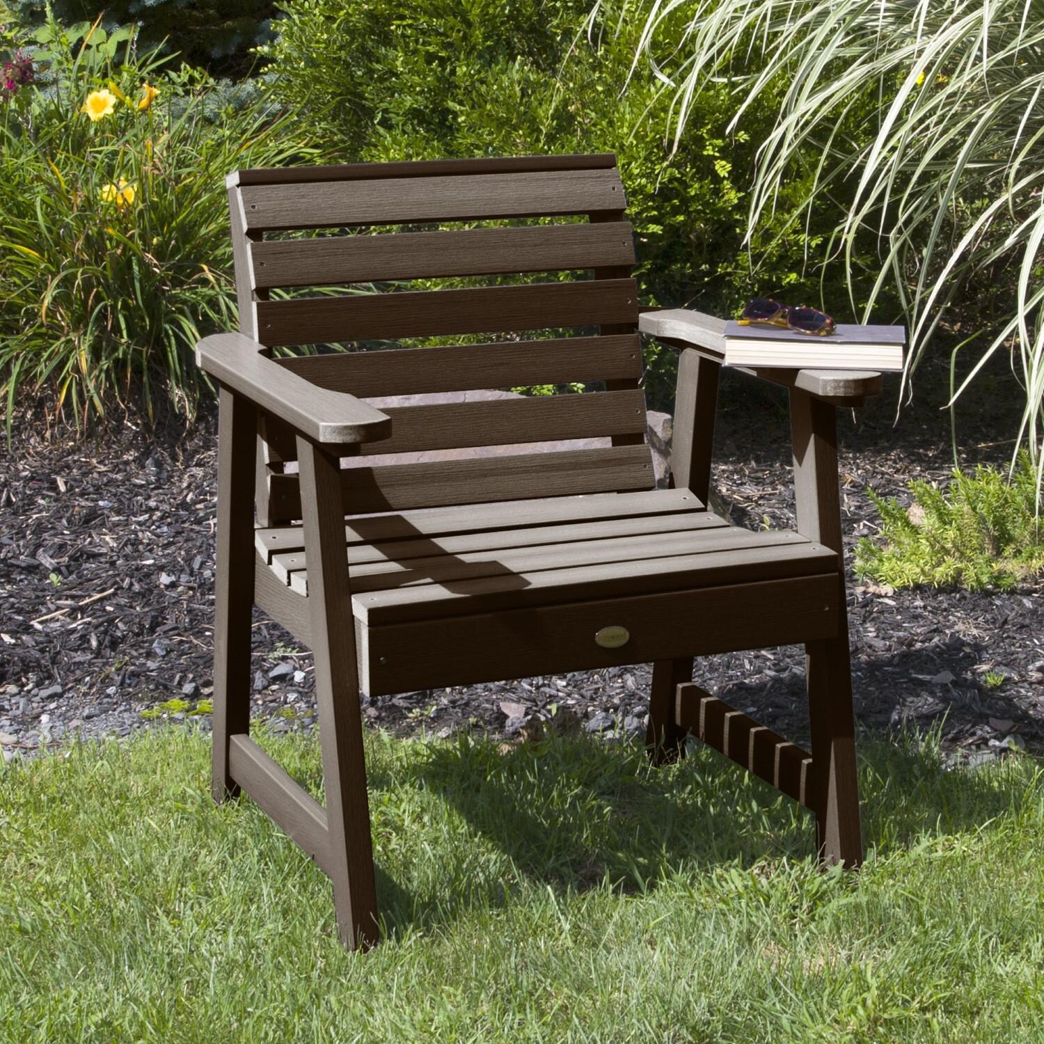 Lakeview Elm Pointe Garden Chair - Weathered Acorn