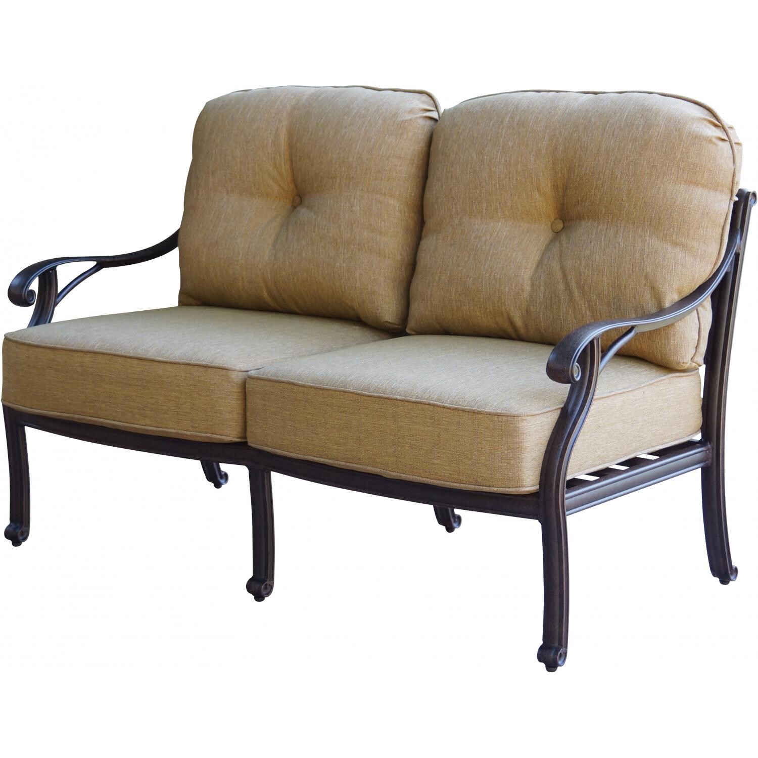 Darlee Nassau Patio Deep Seating Loveseat thumbnail