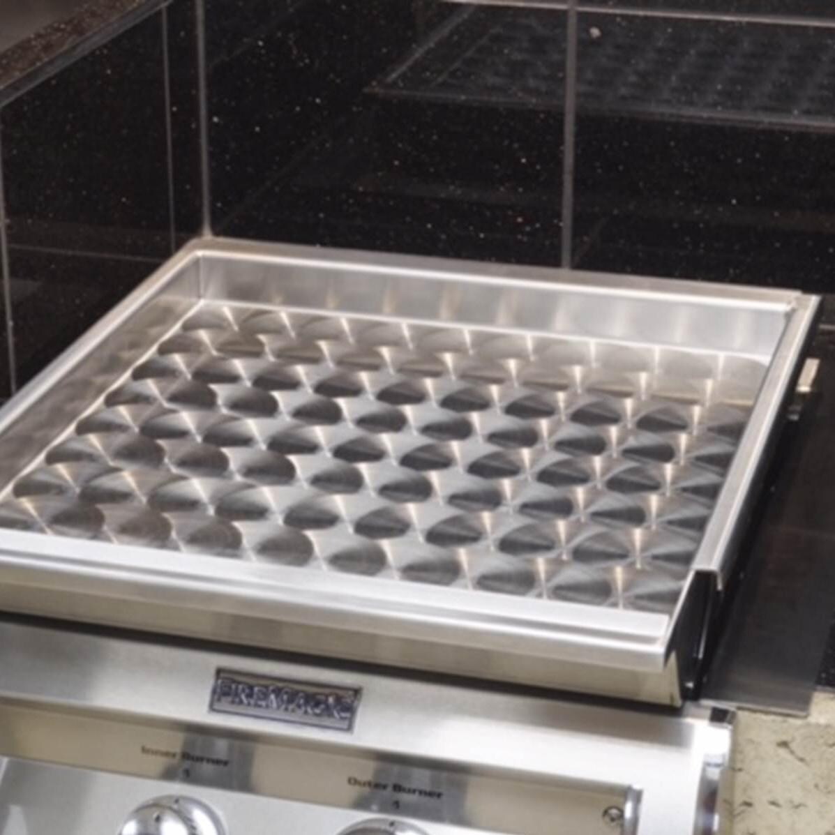 Fire Magic Griddle with Adapter - Shown With Power Burner (Not Included) thumbnail