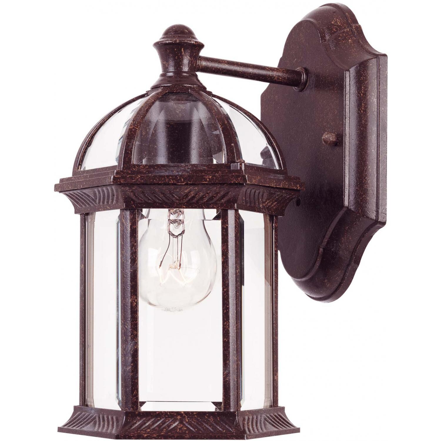 Savoy House Kensington One Light 10Inch Wall Mount Lantern Rustic