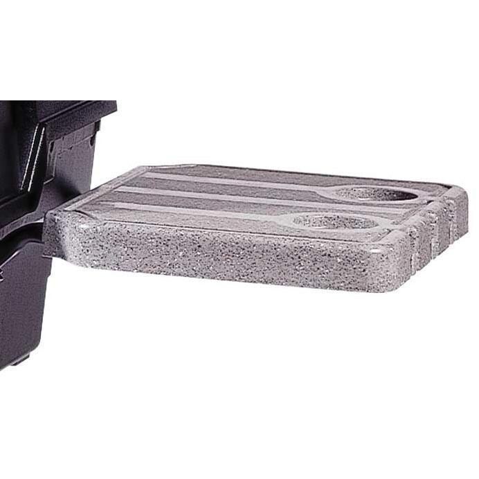 MHP JNR4 Freestanding Gas Grill With Nu-Stone Shelves & Stainless Grids - Nu-Stone Side Shelf thumbnail