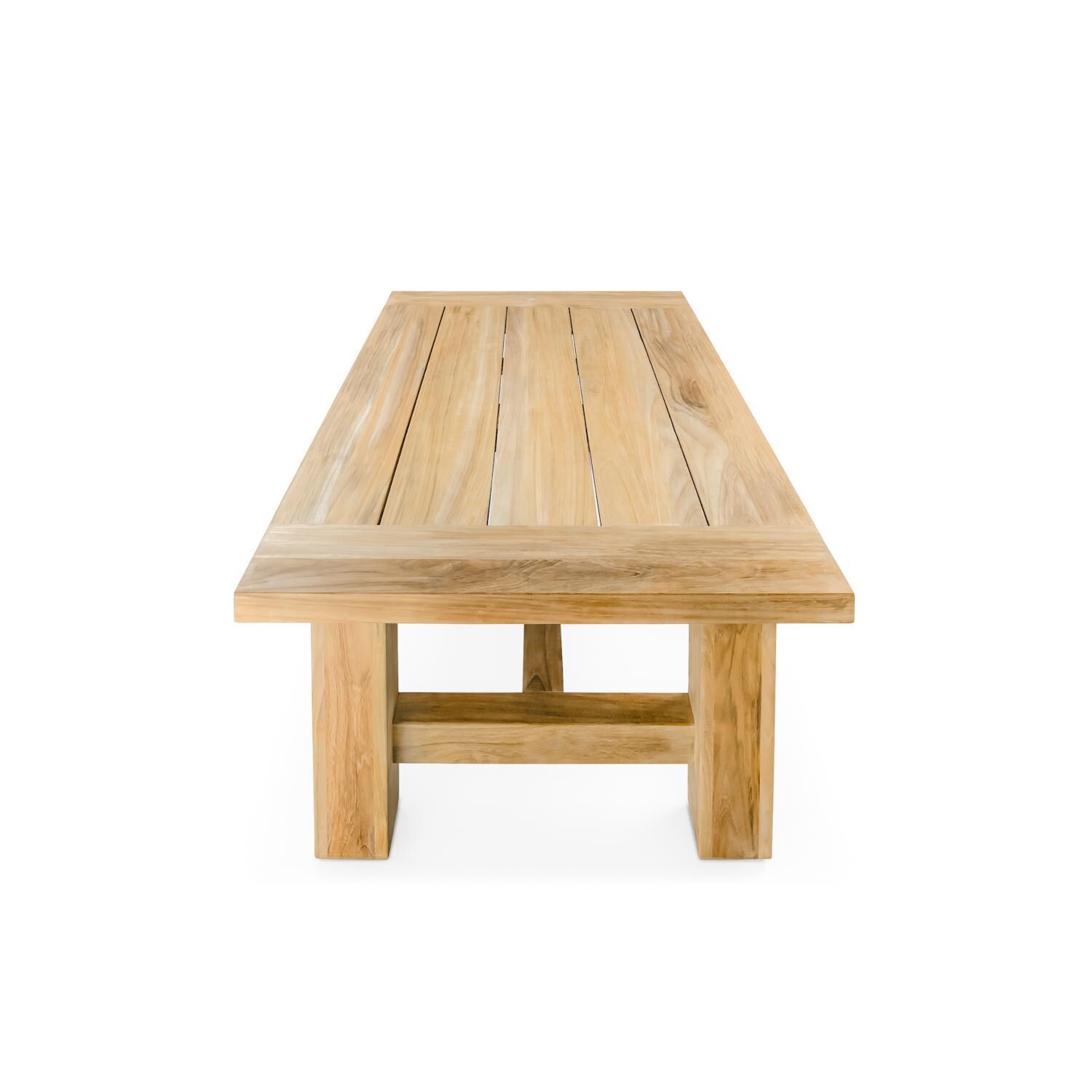 Teak + Table Ibiza Sofa/Clubs 4 Piece Lounge Set in Carbon - Coffee Table Side - White Background thumbnail