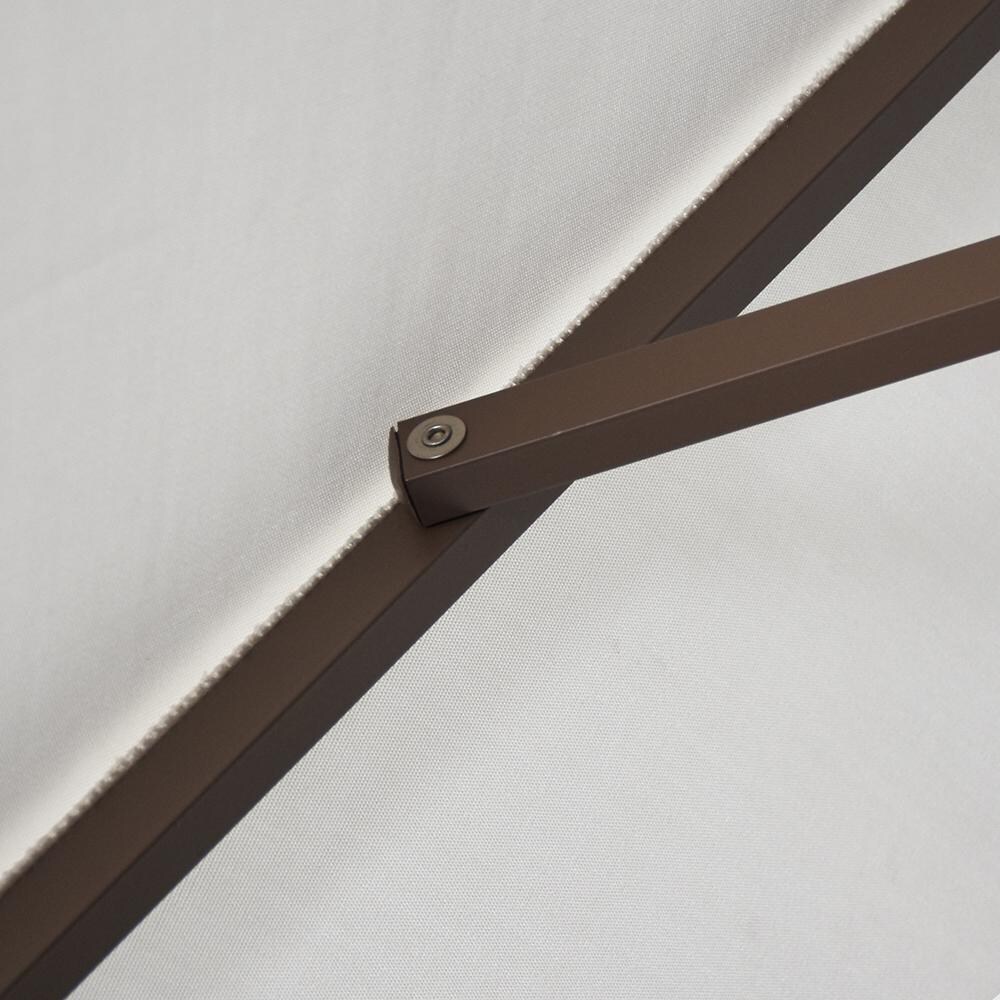 California Umbrella 11 Ft Octagonal Aluminum Auto Tilt Patio Umbrella W/ Crank Lift & Aluminum Ribs - Rib Detail