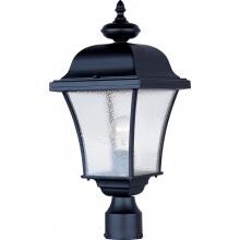 Maxim Senator One Light 20-Inch Outdoor Post Light - Black - 1065BK image