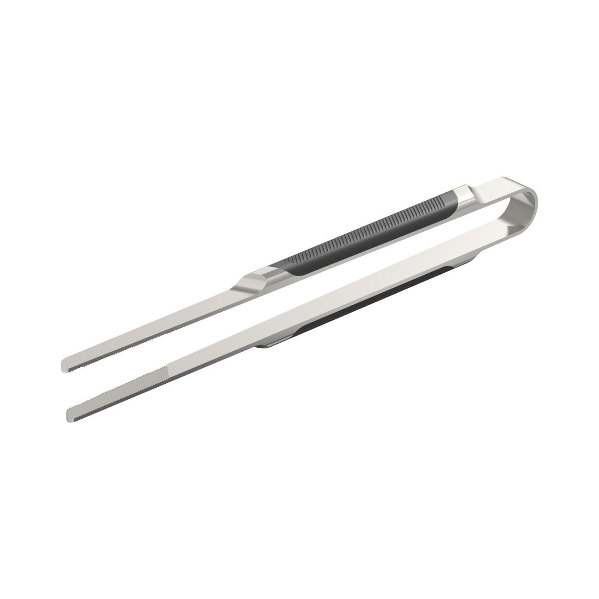 Everdure By Heston Brushed Stainless Steel Tweezers With Soft Grip - Medium - HBTWEEZERM thumbnail