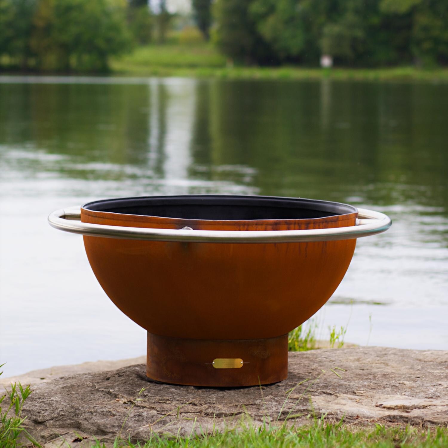 Fire Pit Art Bella Luna Wood Burning Fire Pit thumbnail