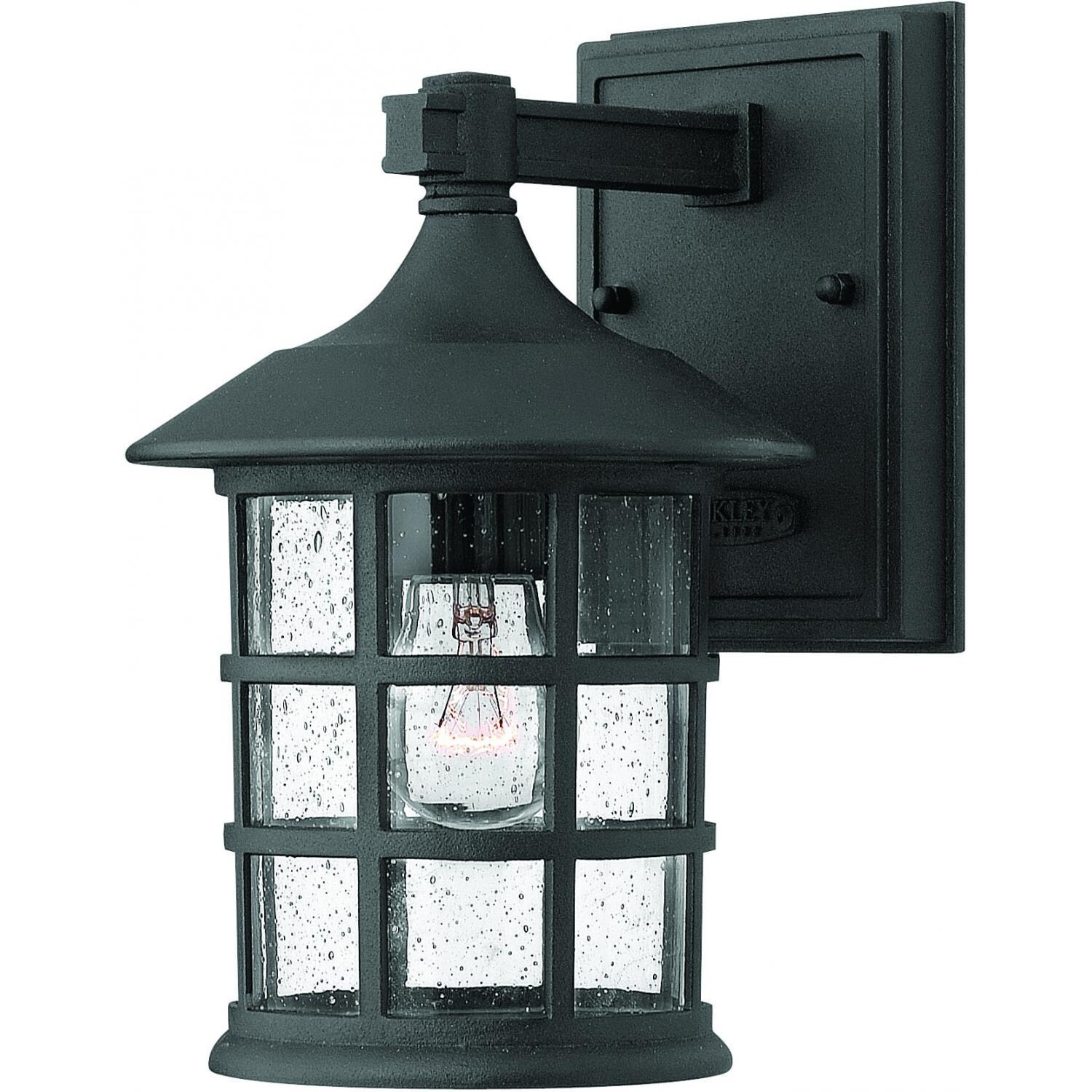Hinkley Lighting Freeport One Light 9-Inch Outdoor Wall Light - Black - 1800BK