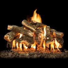 Grand Canyon 30-Inch Arizona Weathered Oak Vented Outdoor Log Set W/ Propane 2BRN SS Burner - Manual Safety Pilot image