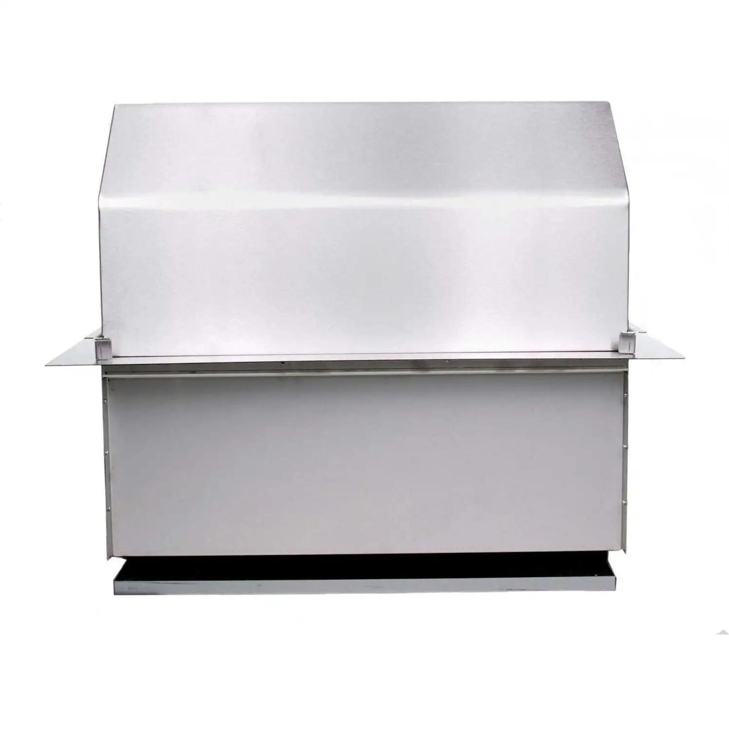 Fire Magic Legacy Charcoal Grill - Rear View thumbnail