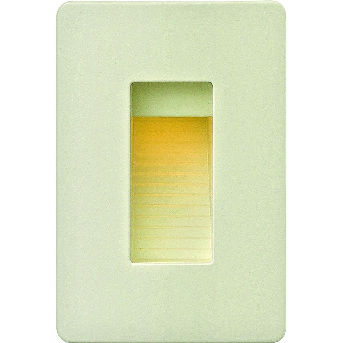Hinkley Lighting Luna One Light 5-Inch LED Outdoor Deck Light - Light Almond - 58504LA image