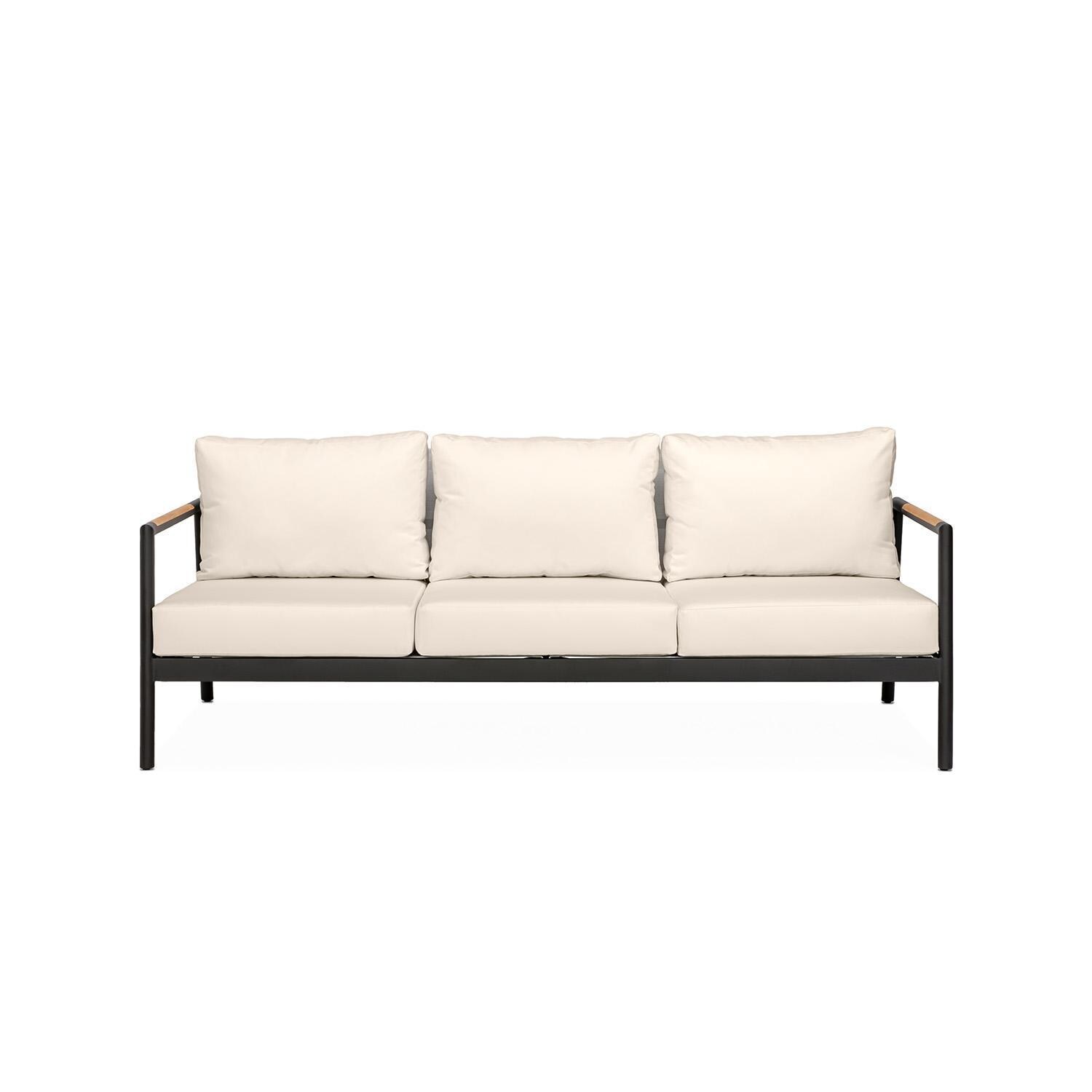 Teak + Table Paros Sofa in Sand - White Background thumbnail