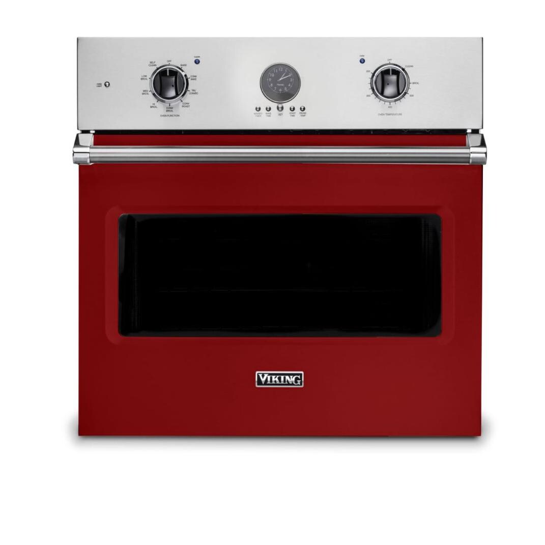 Viking Professional 5 Series Premiere 30 Inch Convection Electric Oven Burgundy Vsoe530bu Bbqguys