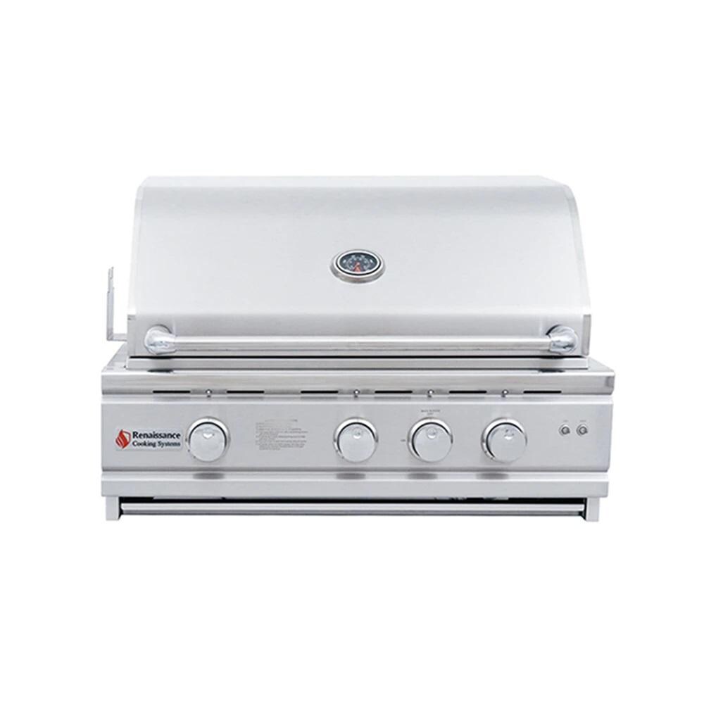 RCS Cutlass Pro 30-Inch Built-In Natural Gas Grill - RON30A-NG image