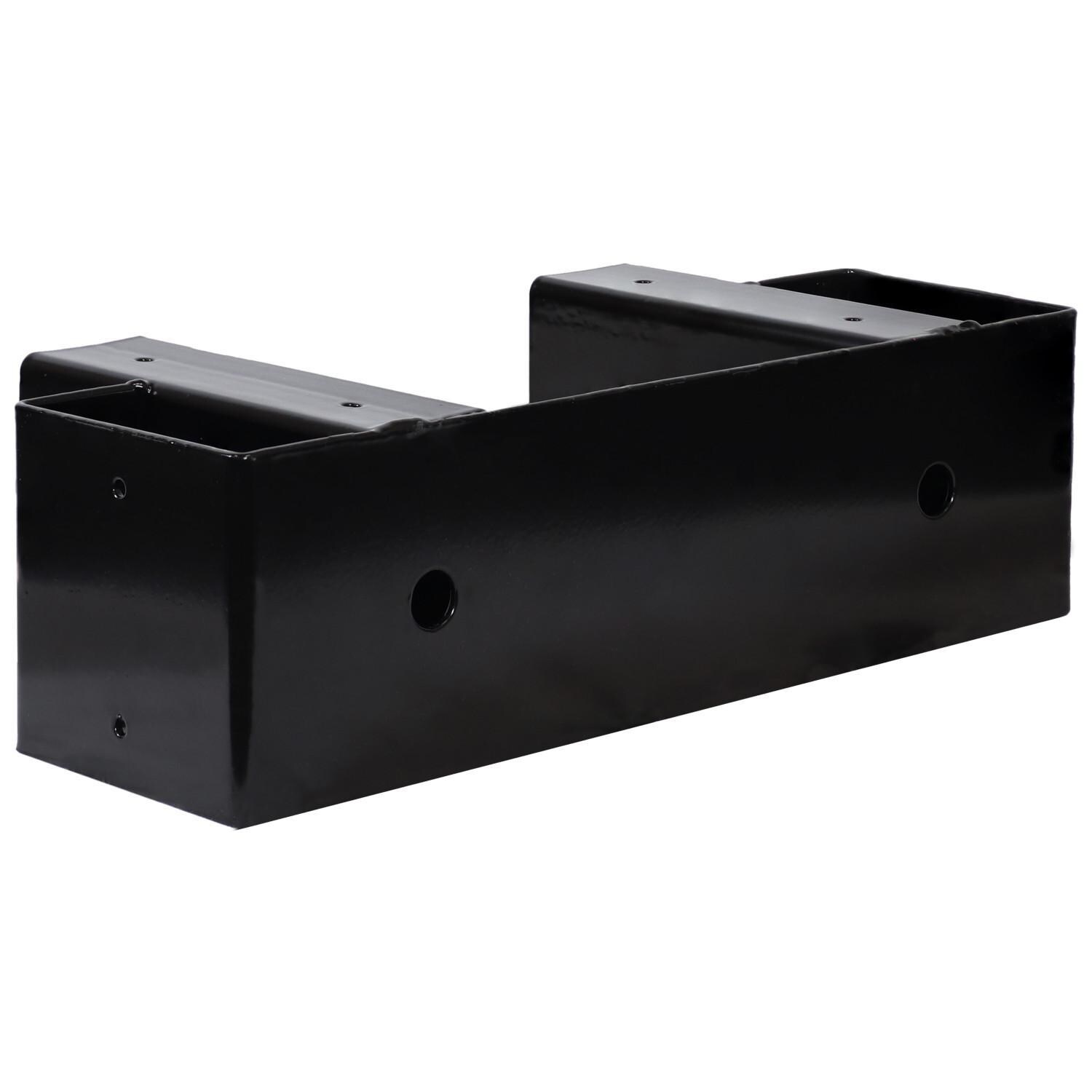 Ultimate Patio SC-QX-047-2PK Adjustable Steel Log Rack Brackets with Accessory Kit - 2 Sets - Individual Bracket thumbnail