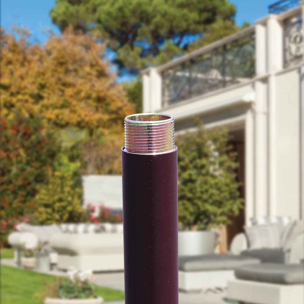 Galtech 9 Ft. Octagonal Patio Umbrella W/ Crank Lift - Threaded Coupling Detail thumbnail