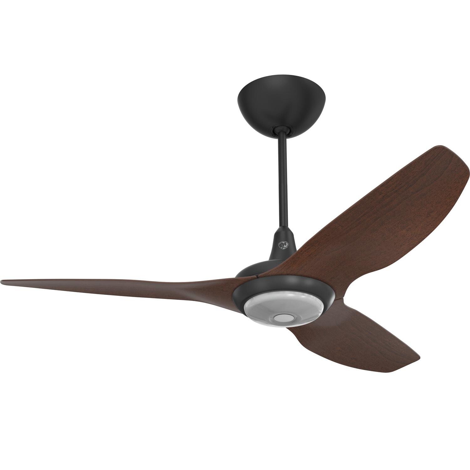 Big Ass Fans MK-HK4-042506A258F654G10I12S2 52-Inch Haiku Ceiling Fan Damp Universal Mount W/12-Inch Downrod & Downlight Black/Cocoa thumbnail