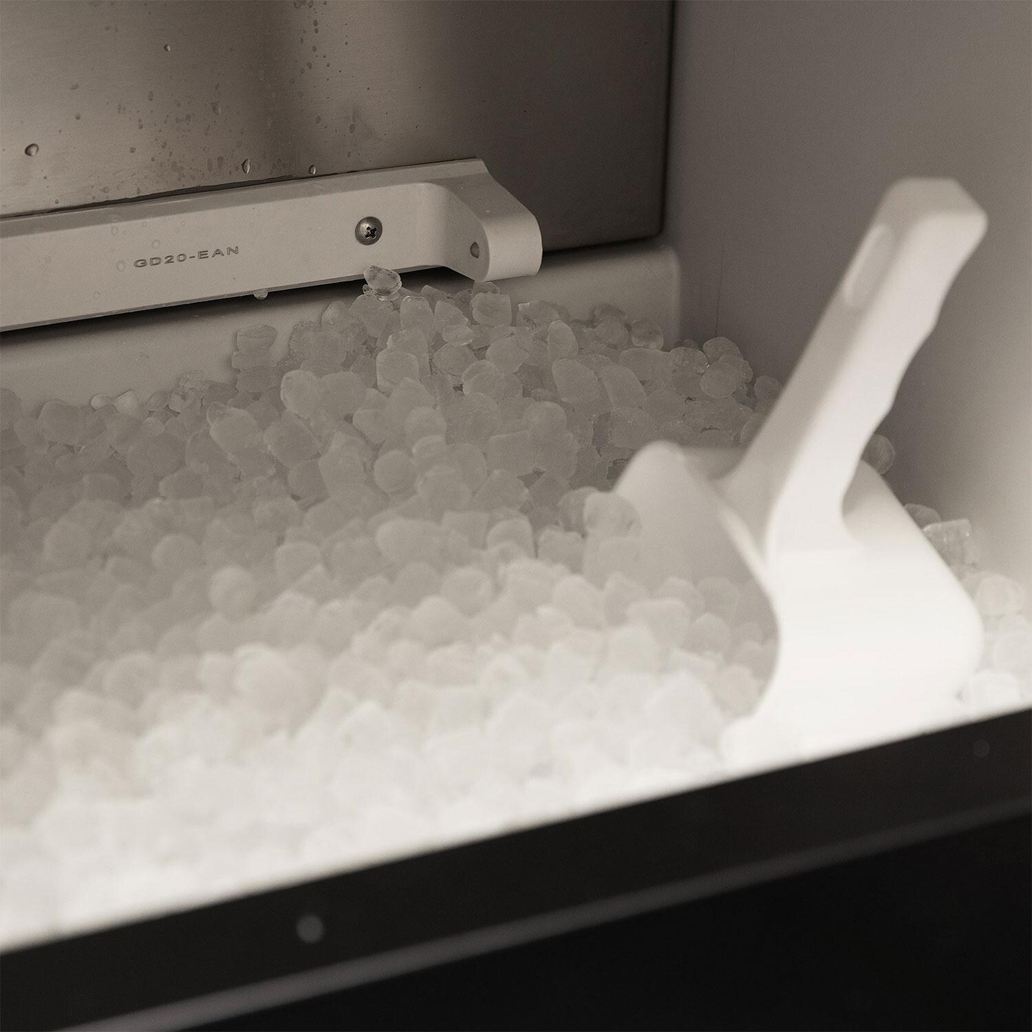 Summerset 15-in 55 Lb. Right Hinge Outdoor Ice Maker - Ice - Detail thumbnail
