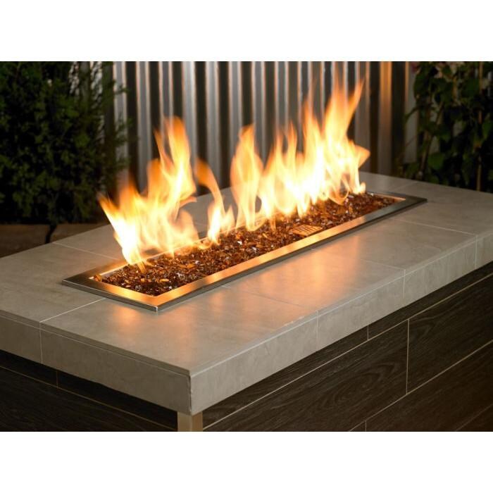 BBQGuys Signature AFF-COP-10 1/4-Inch Copper Fire Glass - Lifestyle thumbnail