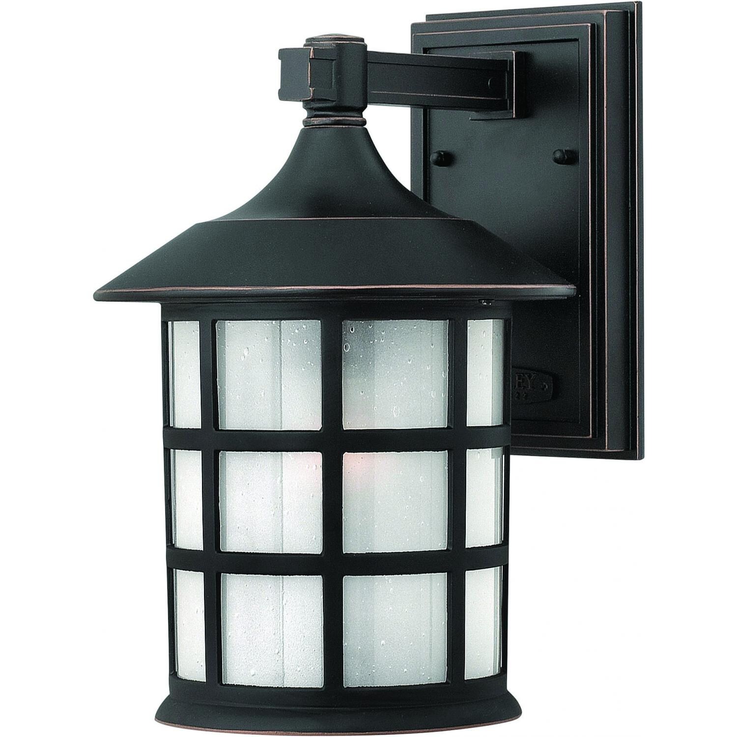 Hinkley Lighting Freeport One Light 12-Inch Outdoor Wall Light - Olde Penny - 1804OP