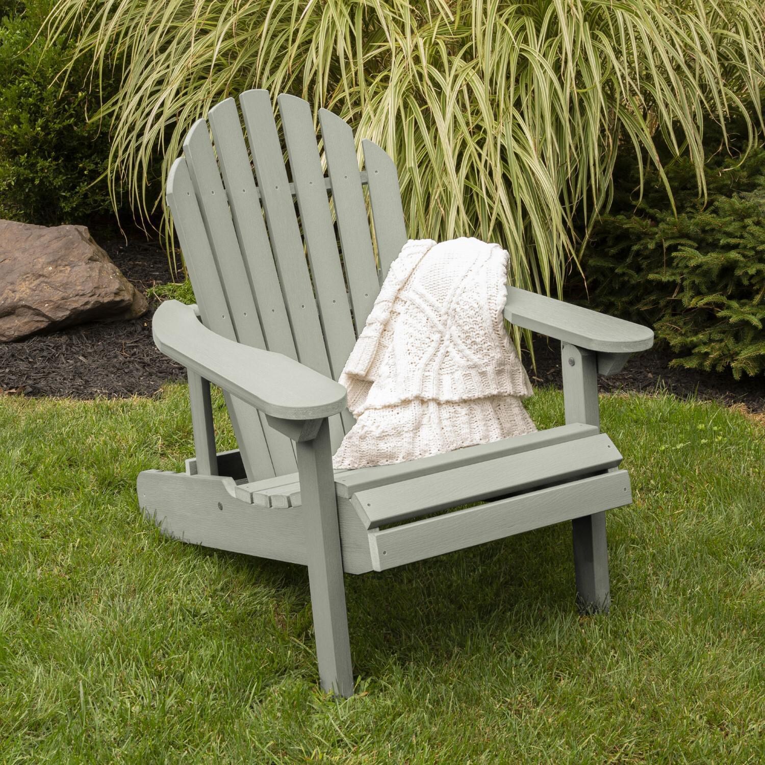 Lakeview Dream Bay Folding & Reclining Adirondack Chair - Eucalyptus thumbnail