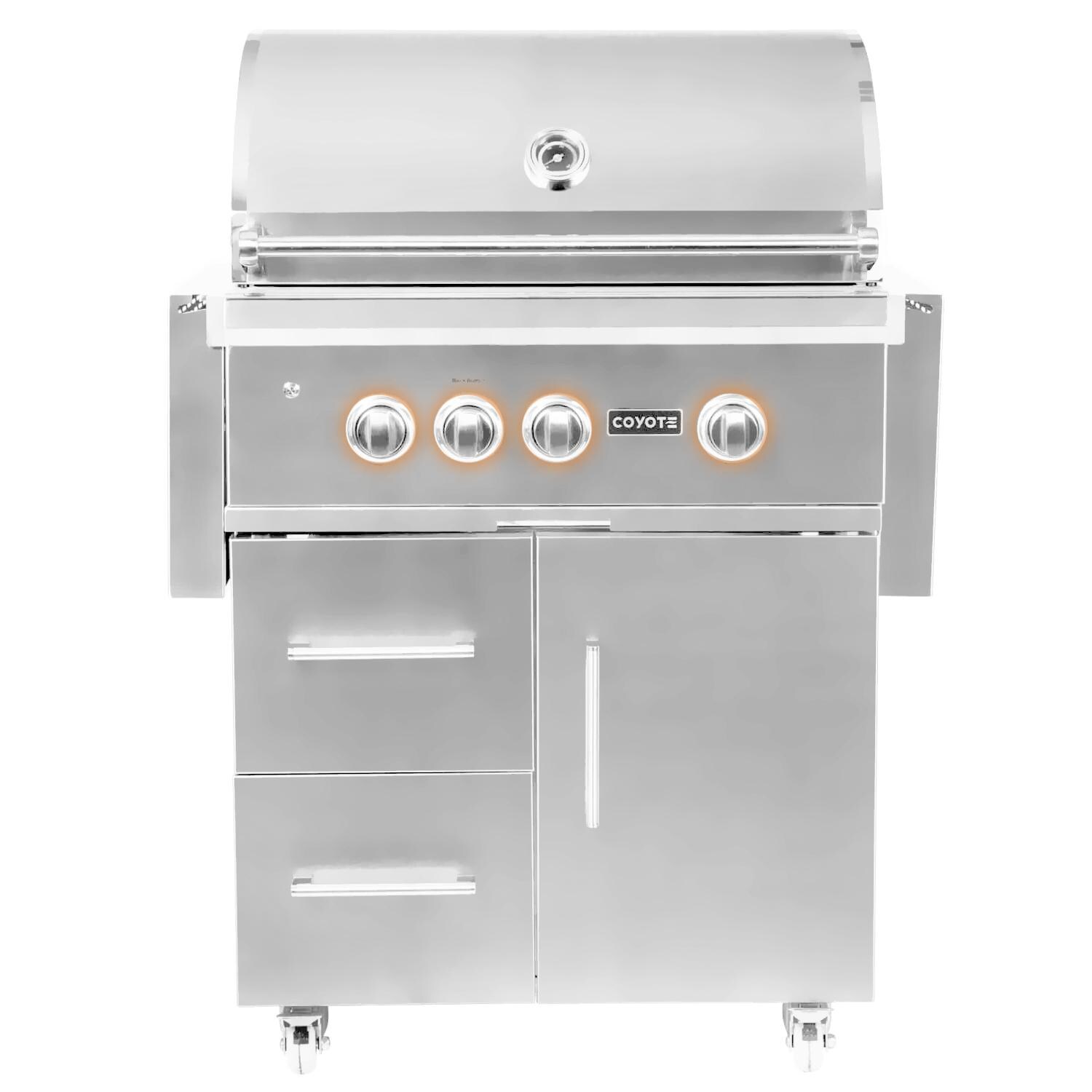 Coyote SSeries 30Inch 3Burner Propane Gas Grill With RapidSear