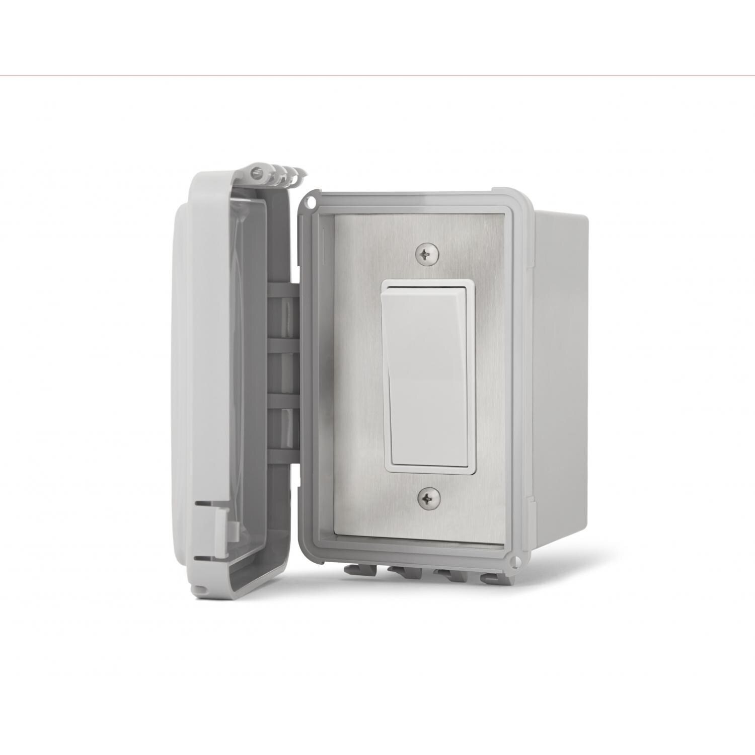 Infratech Single On/Off Surface Mount Switch With Gang Box And Weatherproof Cover - 14-4420