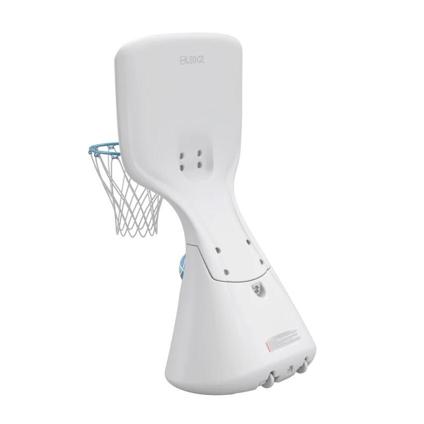 Ledge Lounger Hoopstr Basketball Goal - Back View - White Background thumbnail
