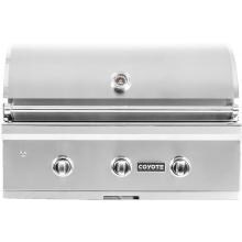 Coyote C-Series 34-Inch 3-Burner Built-In Natural Gas Grill - C2C34NG image
