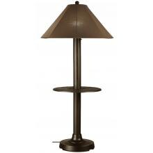 Patio Living Concepts Catalina II 63 1/2 Inch Outdoor Floor Lamp With Table - Bronze image
