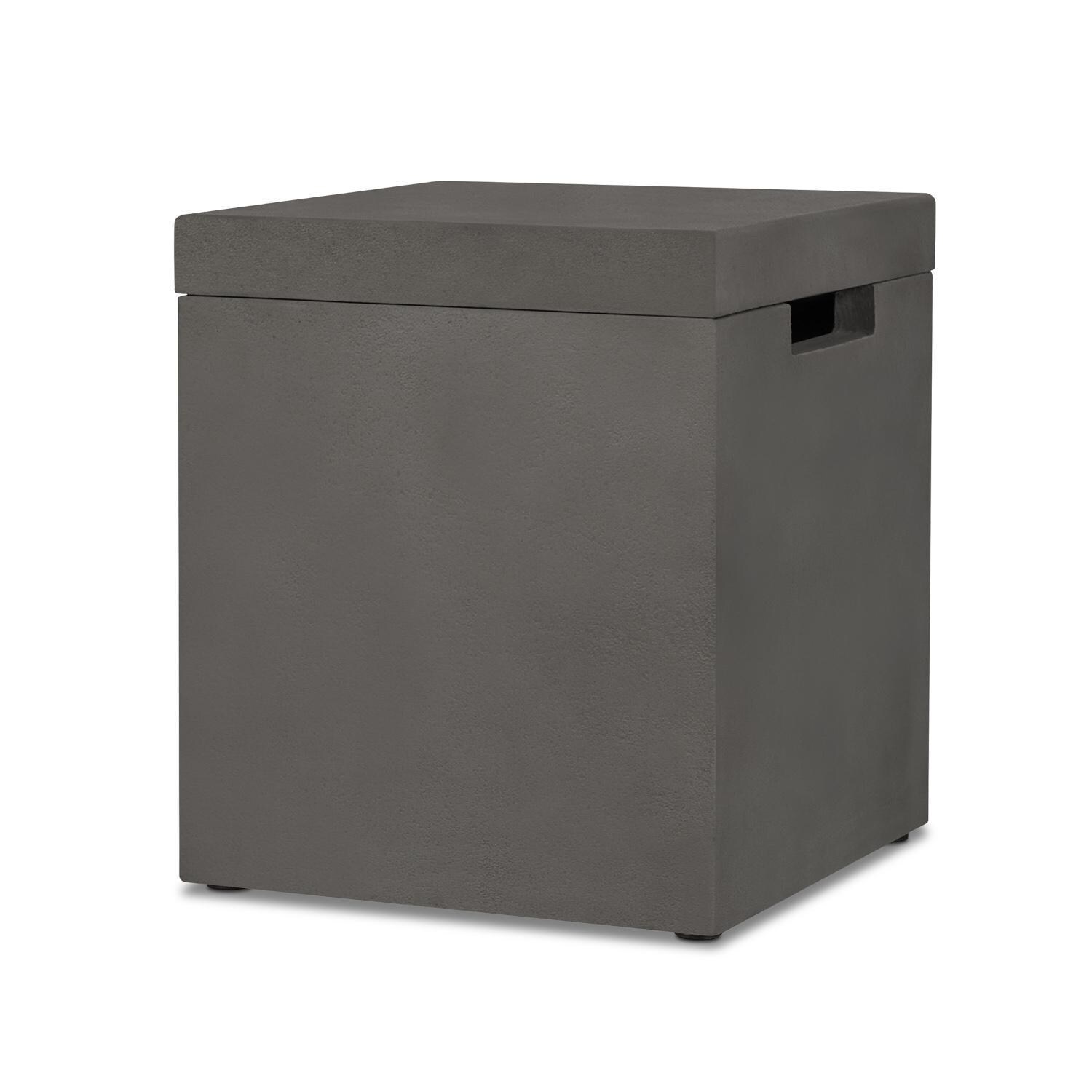 BBQGuys Signature Olliewood Propane Tank Cover - Carbon - 357-CBN