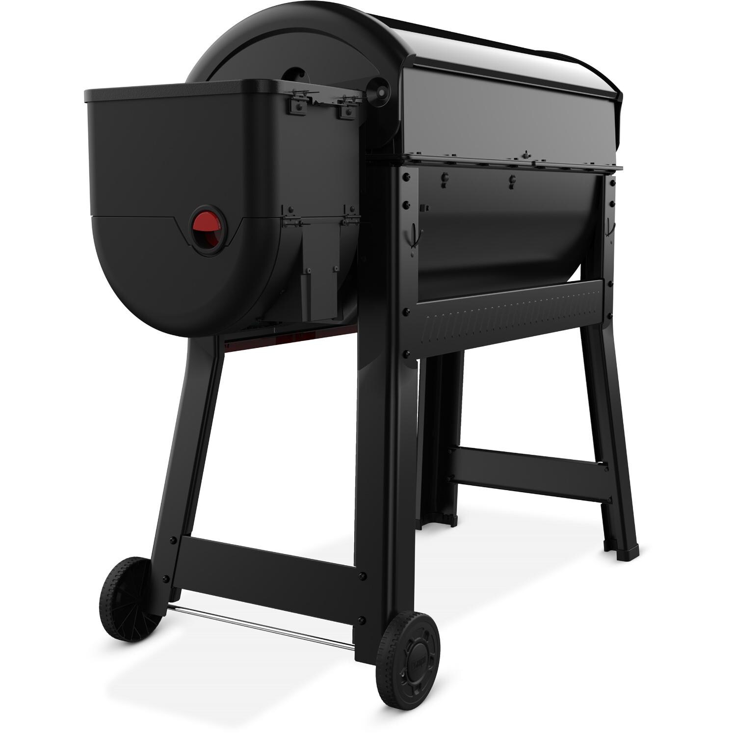 Weber Smoque XL 34-in Pellet Smoker - 1500771 - Back Angled - White Background thumbnail
