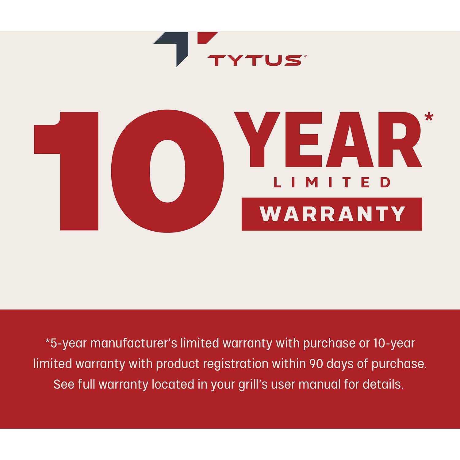 TYTUS TDT-BUN-065 Modular Trio w/ 4-Burner Gas Grill, Charcoal Grill & Gas Pizza Oven - Warranty - Detail thumbnail