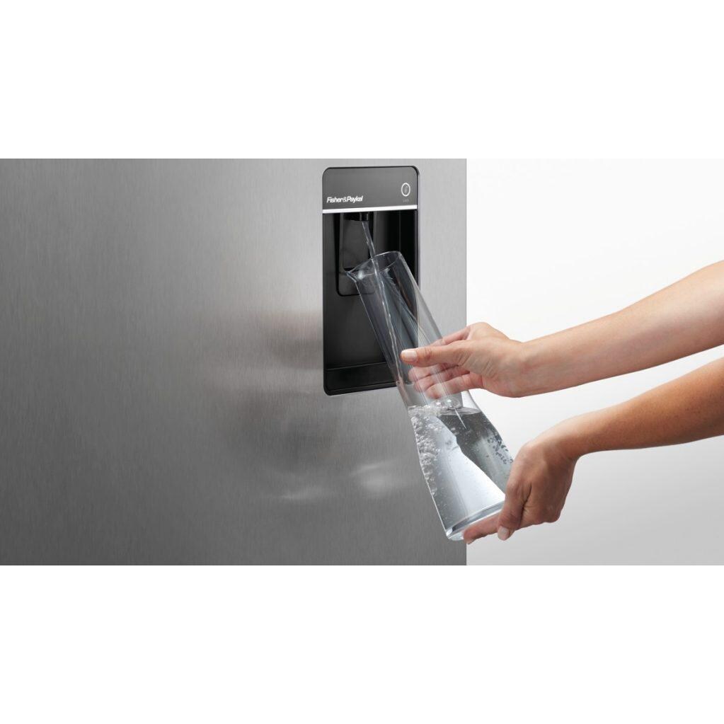Fisher Paykel ActiveSmart Stainless Steel French Door Refrigerator - Water Dispenser thumbnail