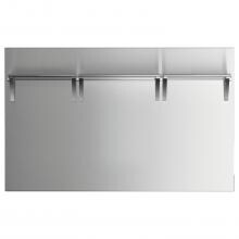 Fisher Paykel 48-Inch Stainless Steel Cooktop Backguard For Combustible Areas - BGCV2-3048H