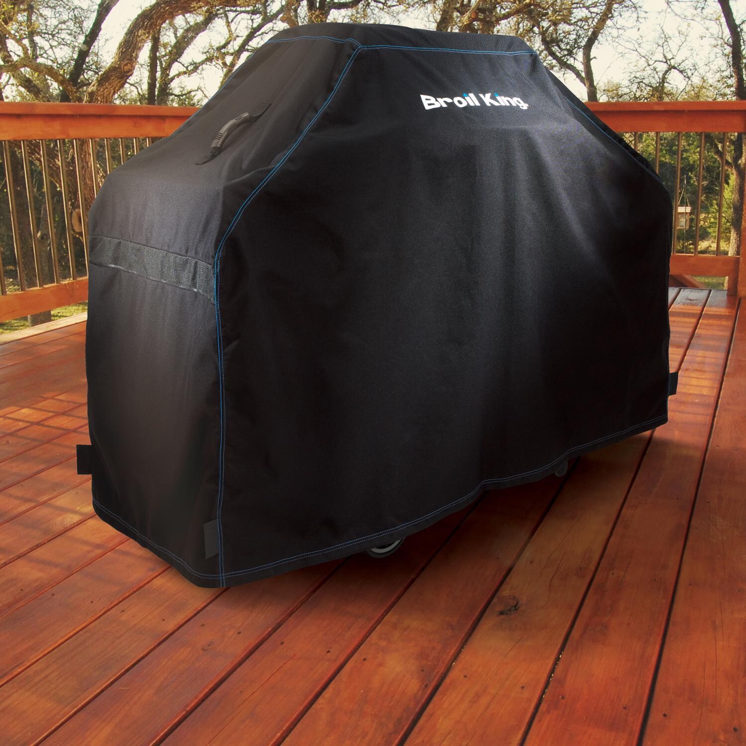 Broil King Premium Heavy-Duty PVC Polyester Grill Cover - On the Deck thumbnail