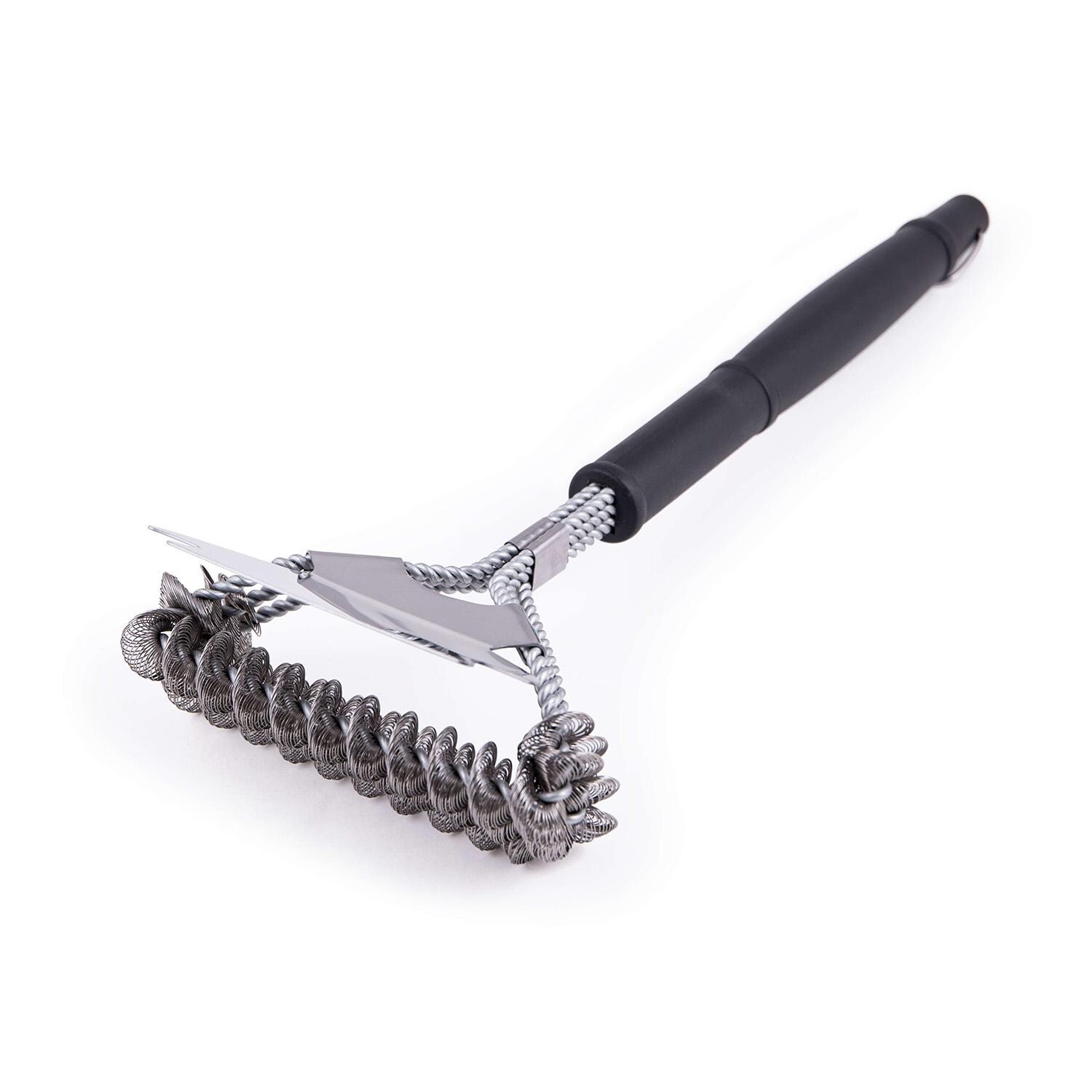 GrillPro Triple Coil Wide Head Grill Brush - 77633 - Brush - White Background thumbnail