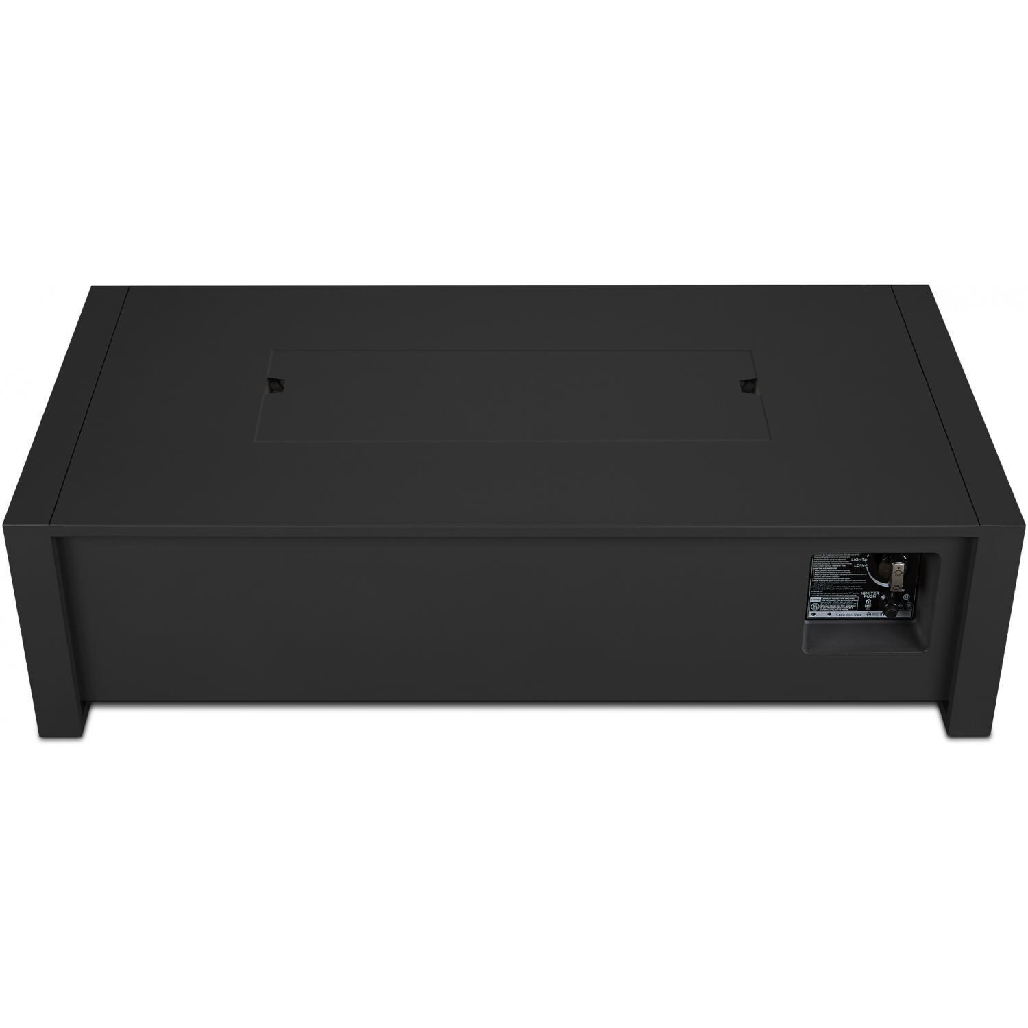 Lakeview Outdoor Designs SC-6340LP-BLK Lafitte 52-Inch Rectangle Propane Gas Fire Table - Fire Pit Lid thumbnail