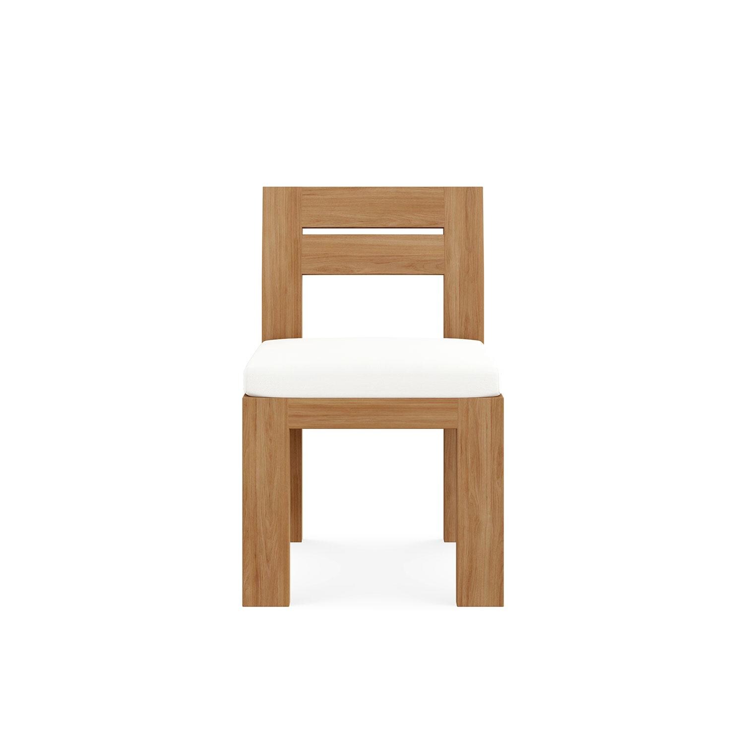 Bellawood Teak Dining Side Chair in Natural by Lakeview Outdoor Designs