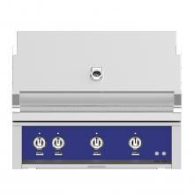Hestan 36-Inch Built-In Natural Gas Grill W/ Rotisserie - Prince - GABR36-NG-BU