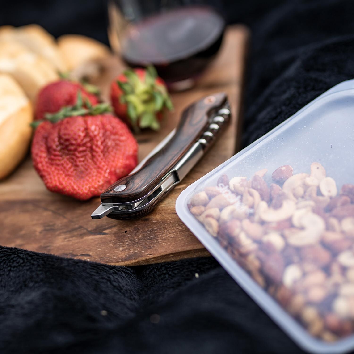 Barebones Living CKW-363 Provisions Corkscrew Knife - Lifestyle thumbnail