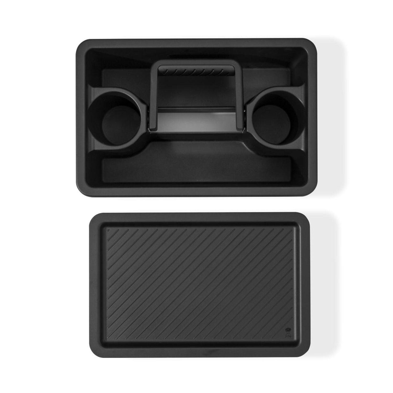 Weber 3400128 Works Caddy with Tray Lid - Top View - White Background thumbnail