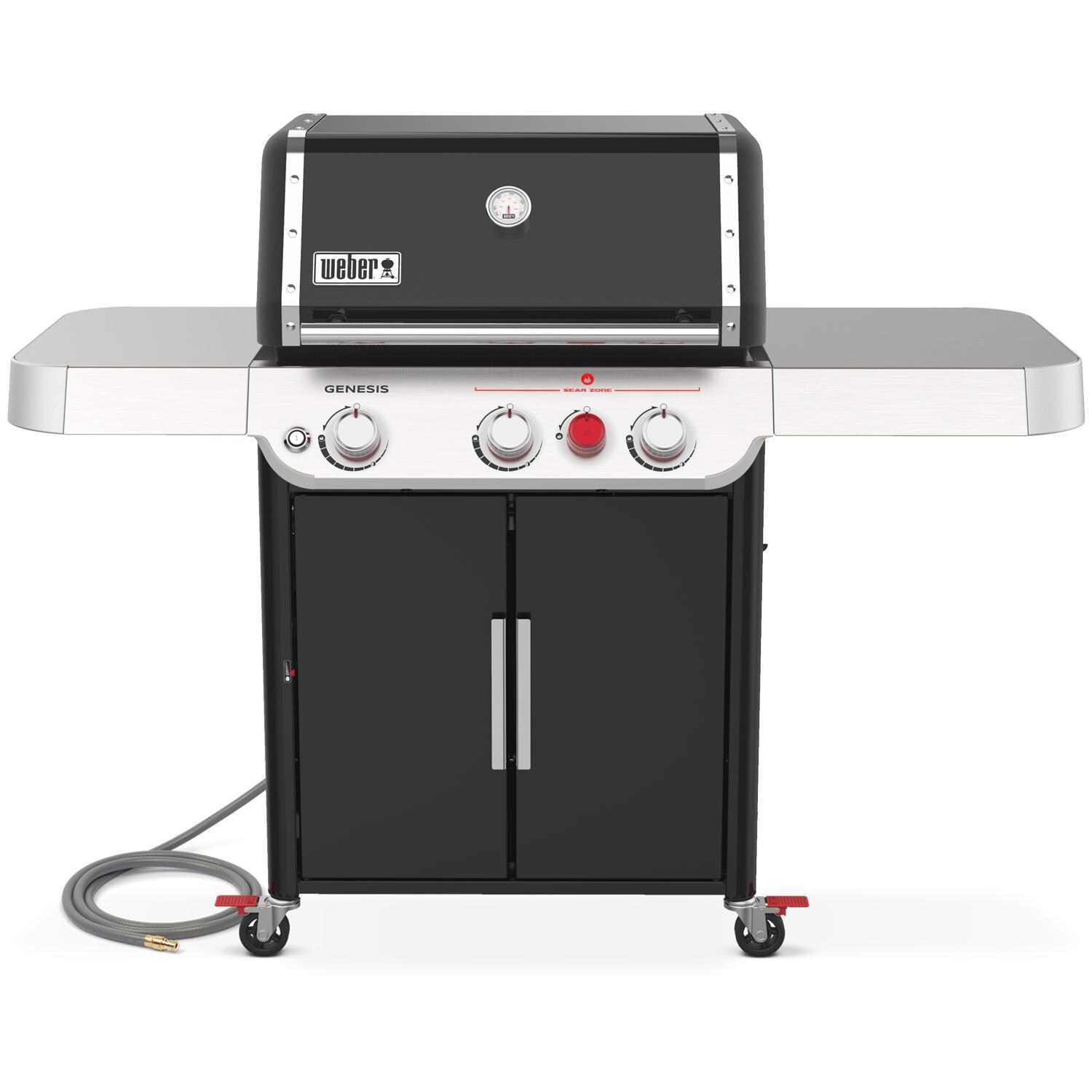 Weber GENESIS 37310001 E-325s Natural Gas Grill with Sear Burner - Black thumbnail