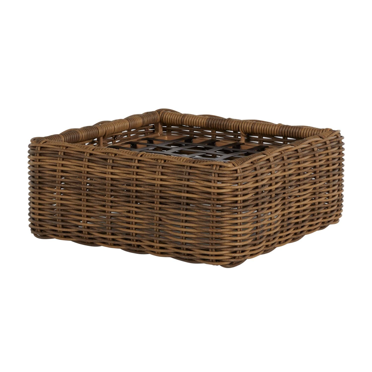 Summer Classics 339482+C775F664N Montecito Woven Ottoman - Frame thumbnail