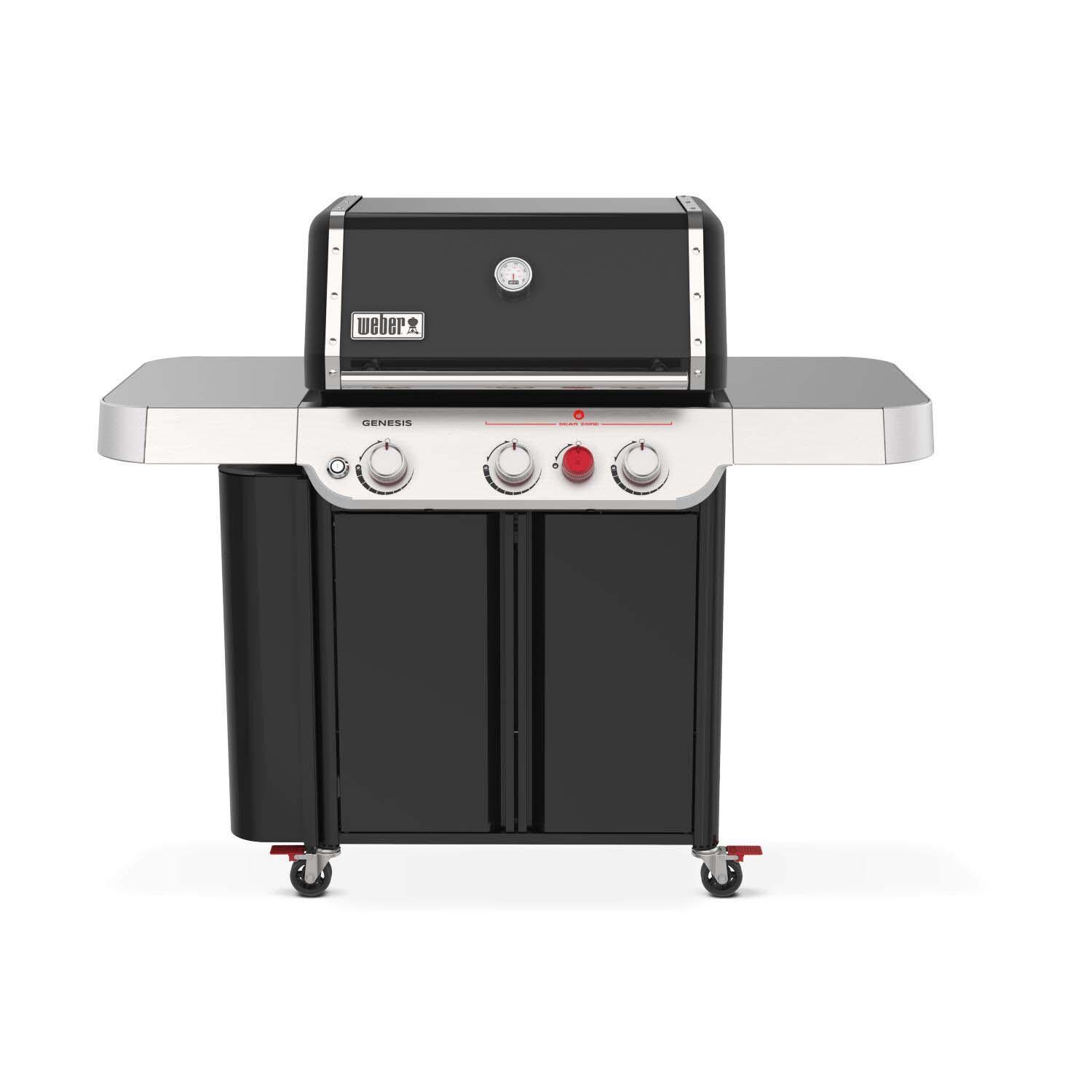 Weber Genesis E-330 Propane Gas Grill w/ Sear Zone & Grill Locker - Black - 1500576