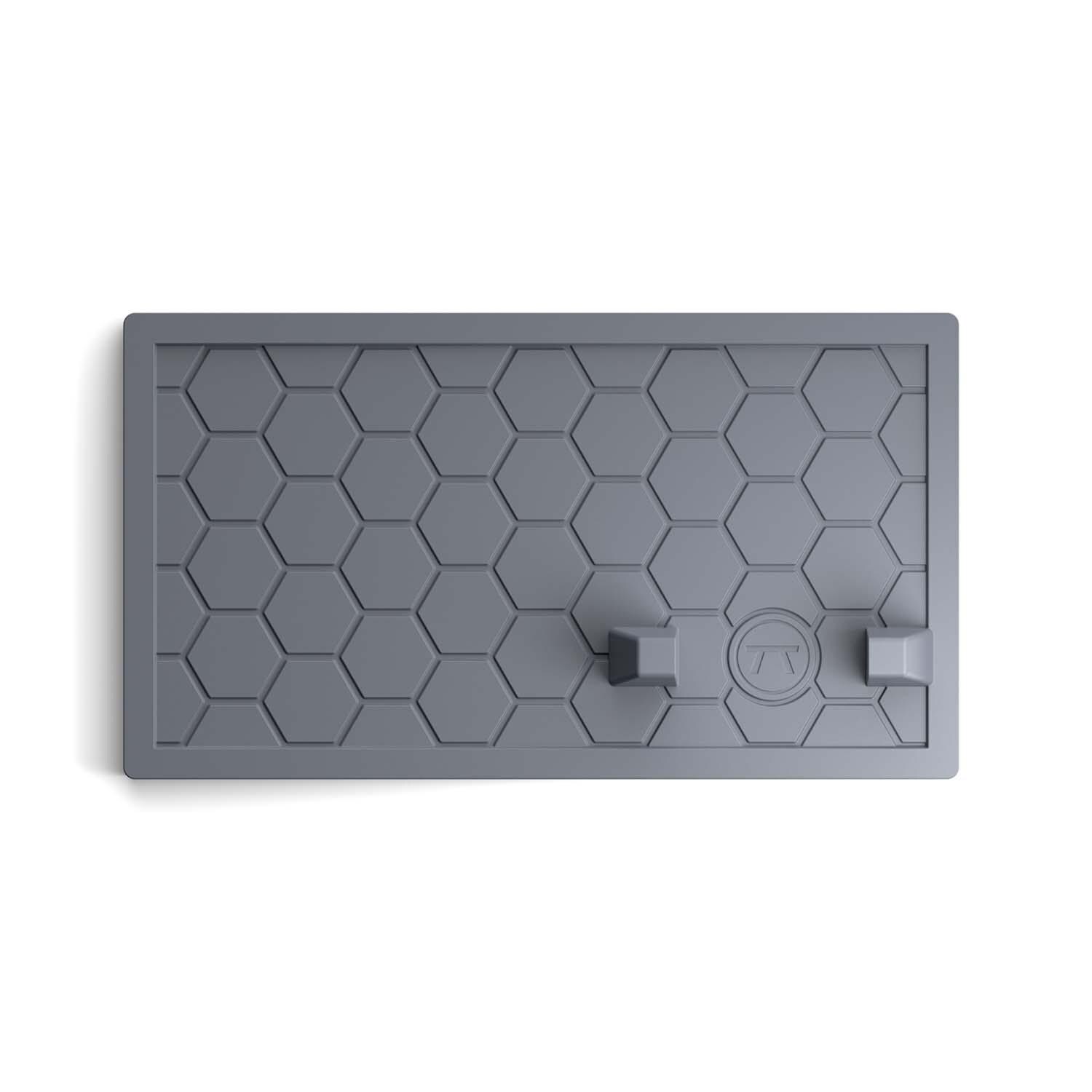 Outset  76652 Silicone Grill Mat/Tong holder - Top View - White Background thumbnail