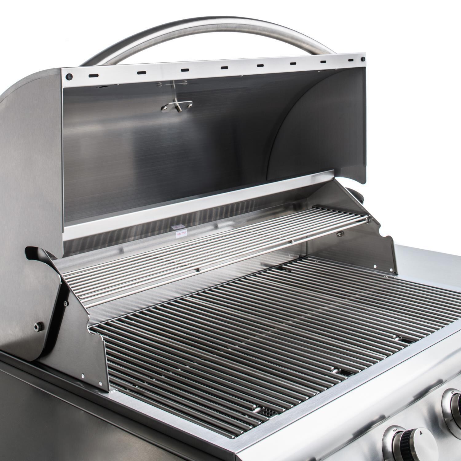 Blaze BLZ-4LBM-NG Prelude LBM 32-Burner 4-Burner Natural Gas Grill - Cooking Surface - Detail thumbnail