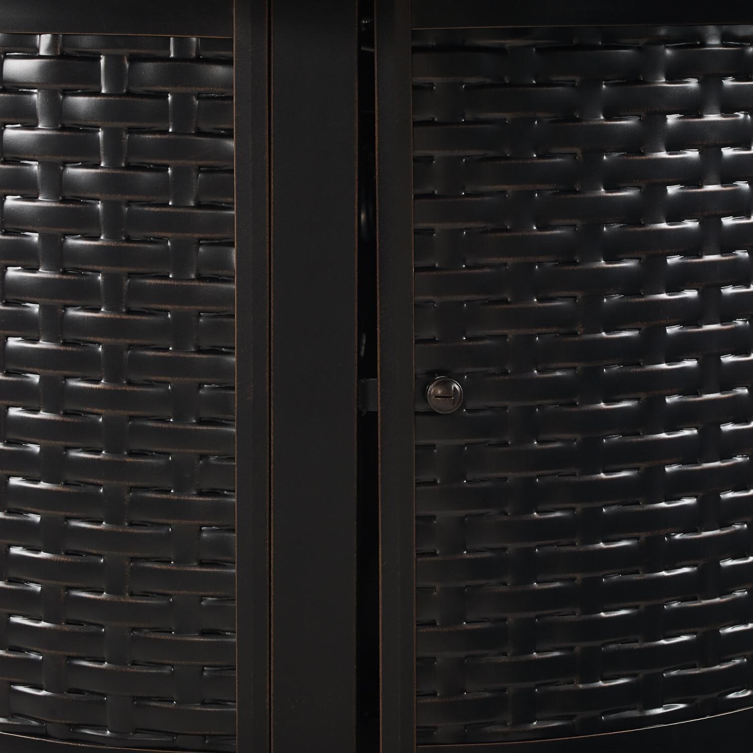 Ultimate Patio 63224-NG Welcome View 42-Inch Square Aluminum Natural Gas Fire Pit - Detail thumbnail