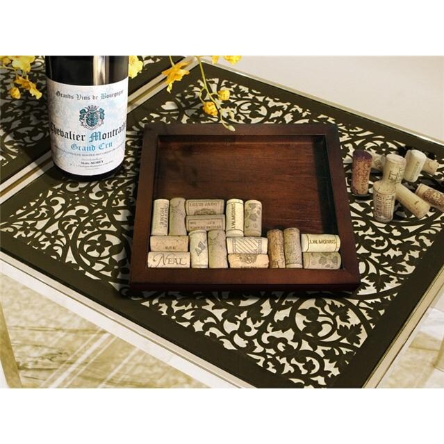 Vinotemp EP-TRIVET Wine Cork Trivet Kit Create Your Own View